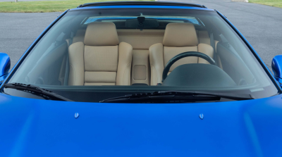 2004 Acura NSX in Long Beach Blue over Tan