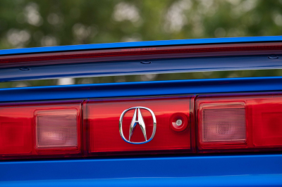 2004 Acura NSX in Long Beach Blue over Tan