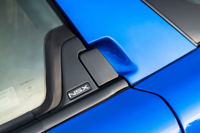 2004 Acura NSX in Long Beach Blue over Tan