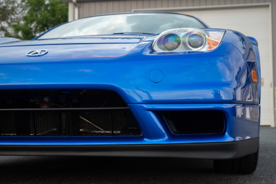 2004 Acura NSX in Long Beach Blue over Tan