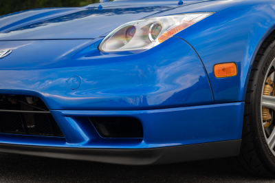 2004 Acura NSX in Long Beach Blue over Tan
