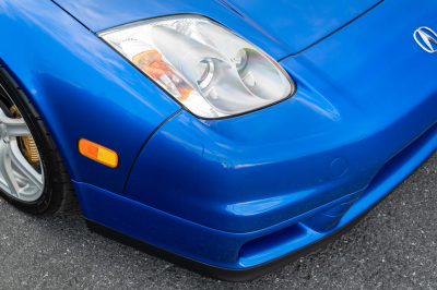 2004 Acura NSX in Long Beach Blue over Tan