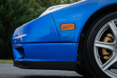 2004 Acura NSX in Long Beach Blue over Tan