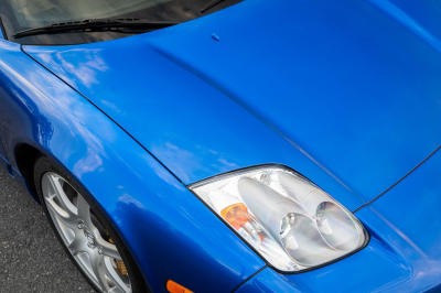 2004 Acura NSX in Long Beach Blue over Tan