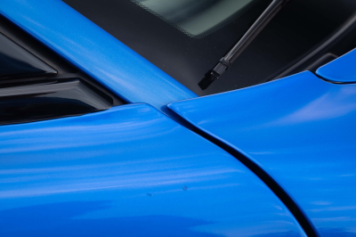 2004 Acura NSX in Long Beach Blue over Tan