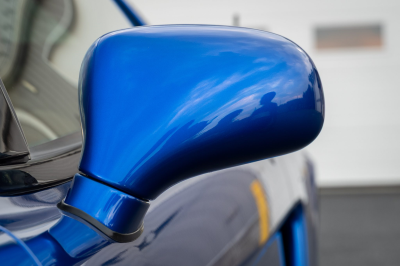 2004 Acura NSX in Long Beach Blue over Tan