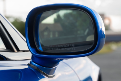 2004 Acura NSX in Long Beach Blue over Tan