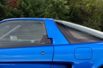 2004 Acura NSX in Long Beach Blue over Tan