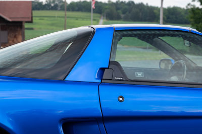 2004 Acura NSX in Long Beach Blue over Tan