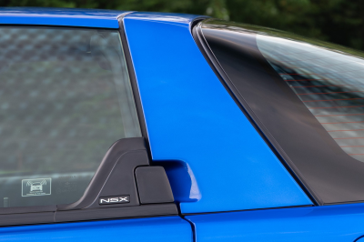 2004 Acura NSX in Long Beach Blue over Tan
