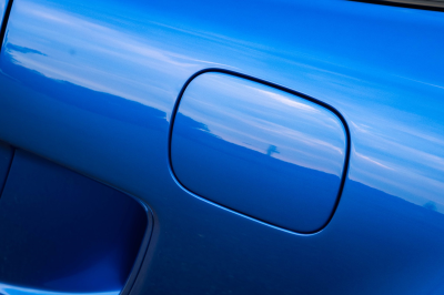 2004 Acura NSX in Long Beach Blue over Tan