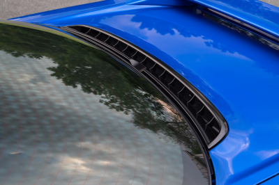 2004 Acura NSX in Long Beach Blue over Tan