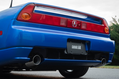 2004 Acura NSX in Long Beach Blue over Tan