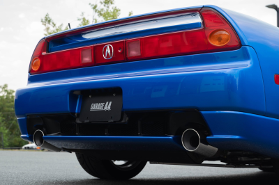 2004 Acura NSX in Long Beach Blue over Tan
