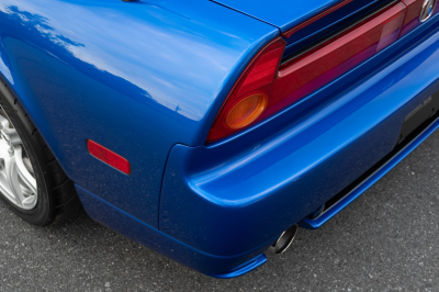 2004 Acura NSX in Long Beach Blue over Tan
