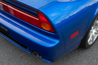2004 Acura NSX in Long Beach Blue over Tan