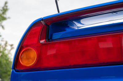 2004 Acura NSX in Long Beach Blue over Tan
