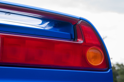 2004 Acura NSX in Long Beach Blue over Tan