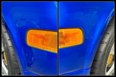 2004 Acura NSX in Long Beach Blue over Tan