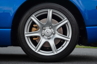2004 Acura NSX in Long Beach Blue over Tan