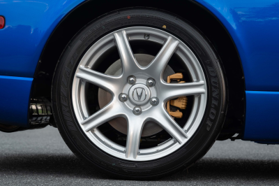 2004 Acura NSX in Long Beach Blue over Tan