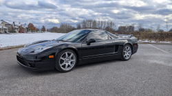 2003 Acura NSX in Berlina Black over Black