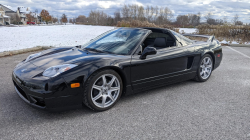 2003 Acura NSX in Berlina Black over Black