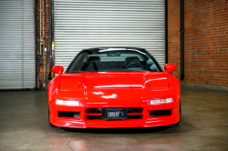 1991 Acura NSX in Formula Red over Black