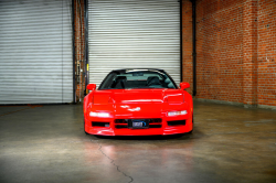 1991 Acura NSX in Formula Red over Black