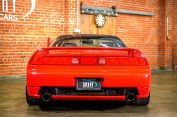 1991 Acura NSX in Formula Red over Black