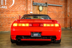 1991 Acura NSX in Formula Red over Black