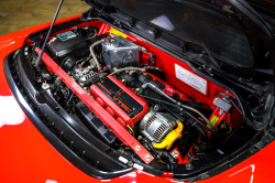 1991 Acura NSX in Formula Red over Black