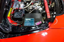 1991 Acura NSX in Formula Red over Black