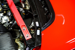 1991 Acura NSX in Formula Red over Black