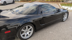 2003 Acura NSX in Berlina Black over Black