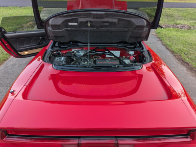 2000 Acura NSX in New Formula Red over Tan