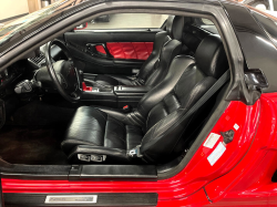1991 Acura NSX in Formula Red over Black