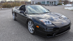 2003 Acura NSX in Berlina Black over Black