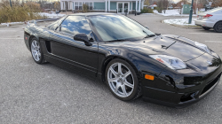 2003 Acura NSX in Berlina Black over Black