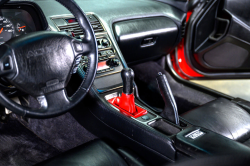 1991 Acura NSX in Formula Red over Black