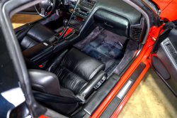 1991 Acura NSX in Formula Red over Black