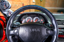 1991 Acura NSX in Formula Red over Black