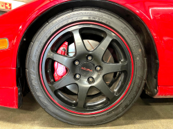 1991 Acura NSX in Formula Red over Black