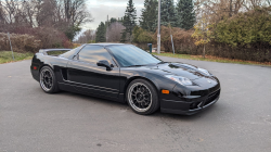 2003 Acura NSX in Berlina Black over Black