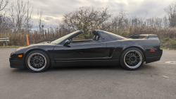 2003 Acura NSX in Berlina Black over Black