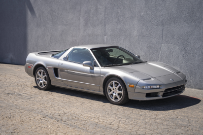 1998 Acura NSX in Kaiser Silver over Black