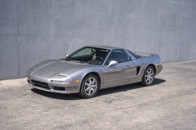 1998 Acura NSX in Kaiser Silver over Black