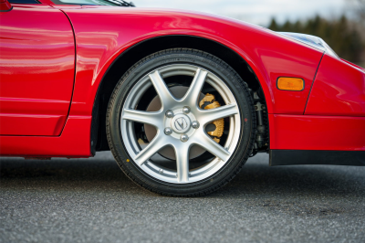 2003 Acura NSX in New Formula Red over Tan