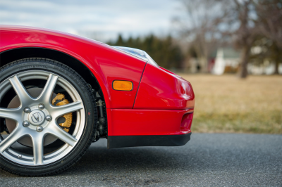 2003 Acura NSX in New Formula Red over Tan