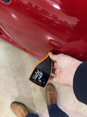 2003 Acura NSX in New Formula Red over Tan